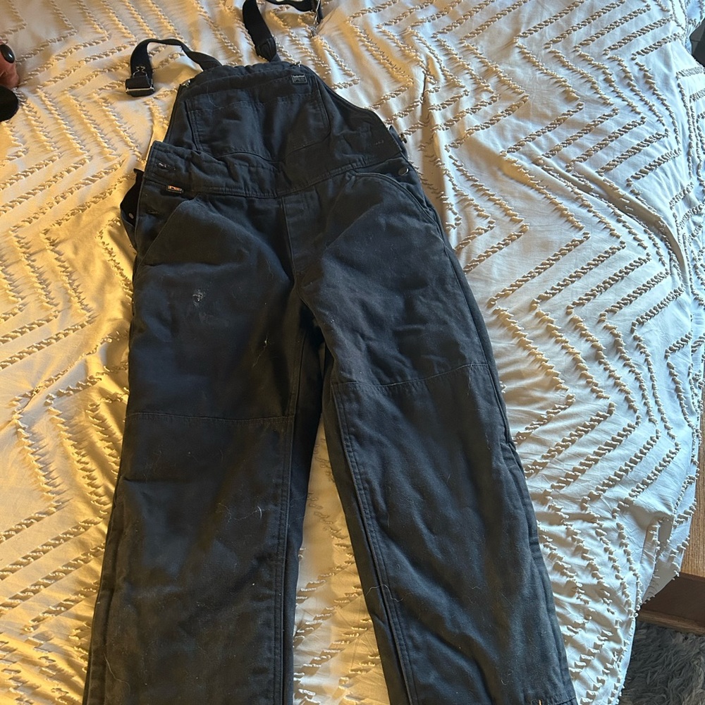 Timberland insulated coveralls bibs women’s small